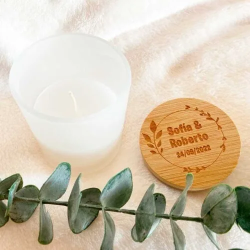 Vela Vainilla Personalizada
