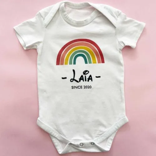 Body personalizado arcoíris