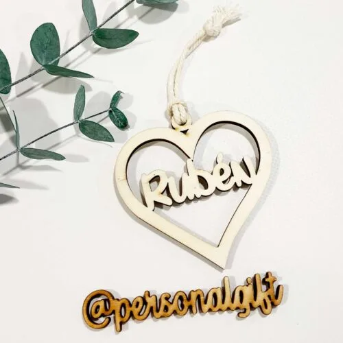 Bola Navidad Corazón