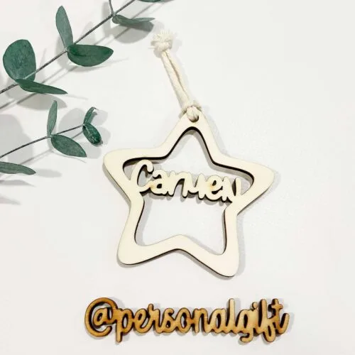 Bola Navidad Estrella