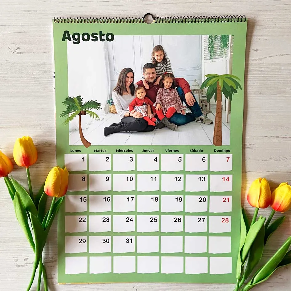 Calendario personalizado. Personal Gift Ávila