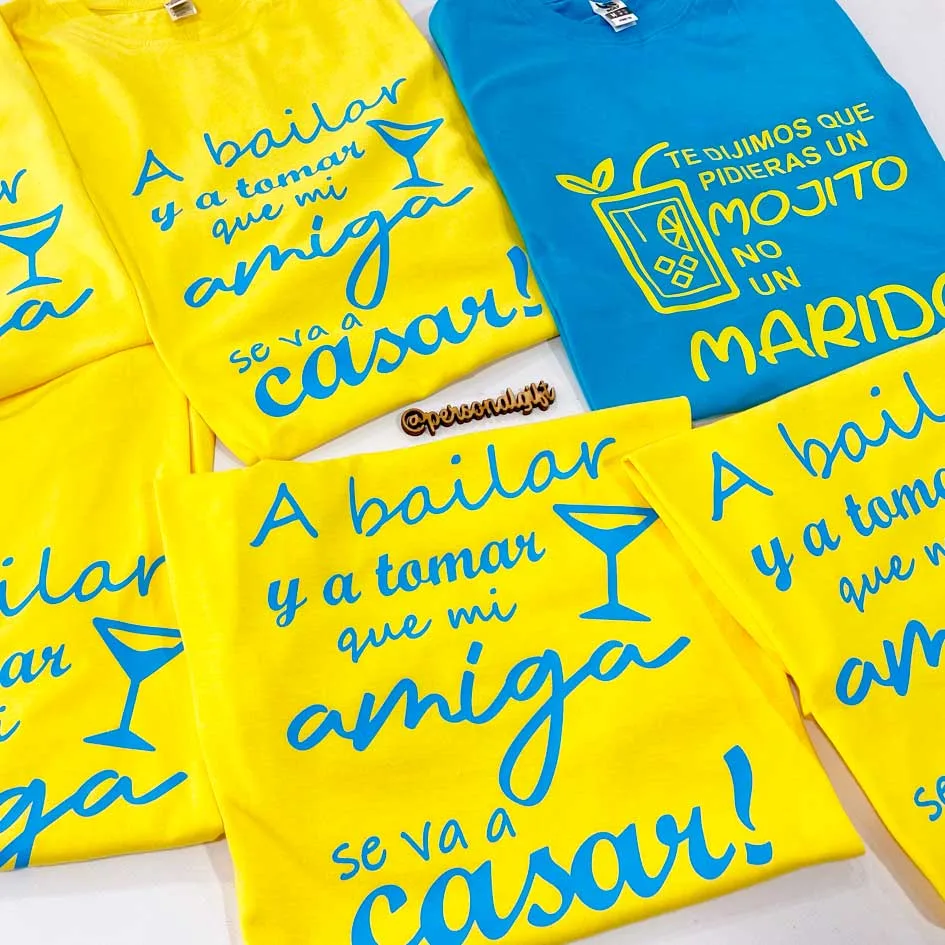 Camiseta personalizada despedida. Personal Gift Ávila
