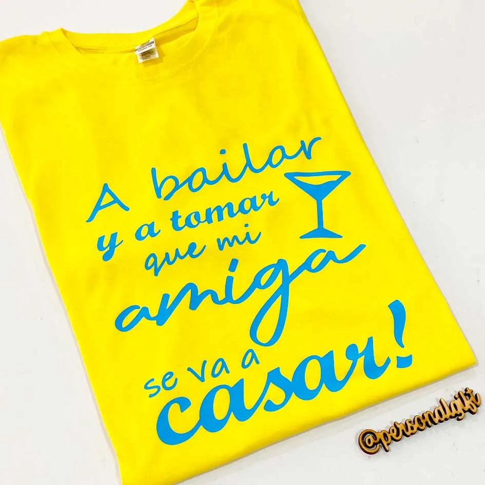 Camiseta Despedida Frase - Imagen 2