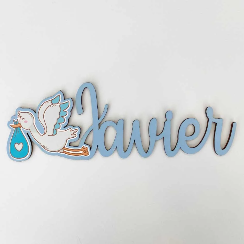 Nombres para bebes en madera originales y personalizados. Personal Gift Ávila