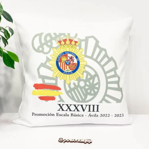 Cojín Policía