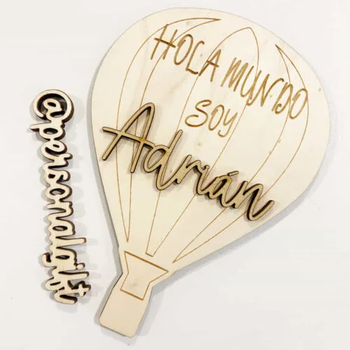 Globo aerostático personalizado