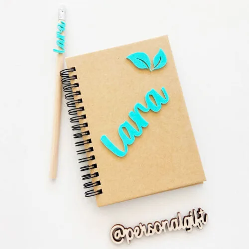 Cuaderno + Lápiz personalizados