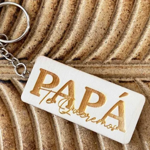 Llavero Papá Te Queremos