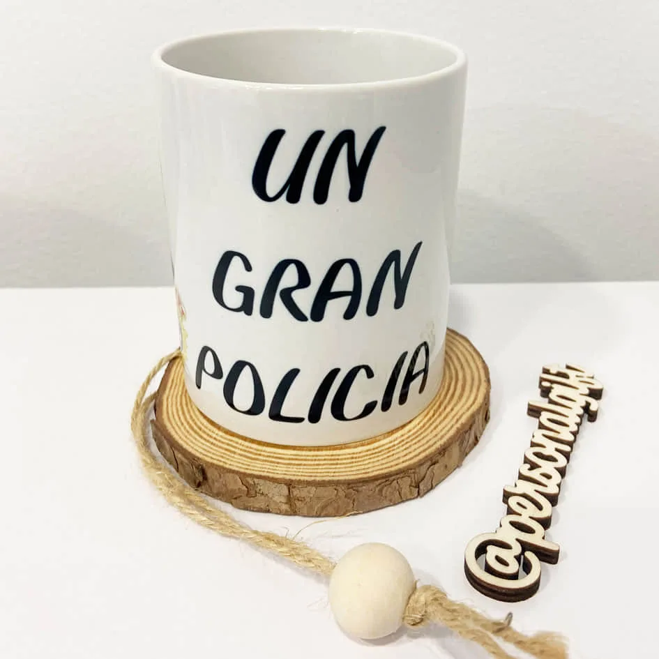 Taza Porky Pig Policía - Imagen 2