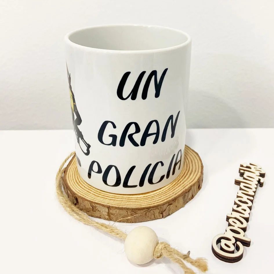 Taza Tasmania Policía - Imagen 2