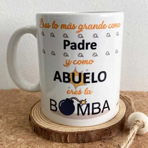 Taza Papá y Abuelo