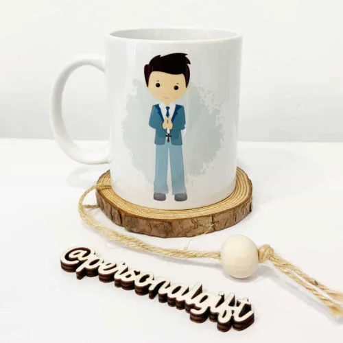 Taza niño comunión