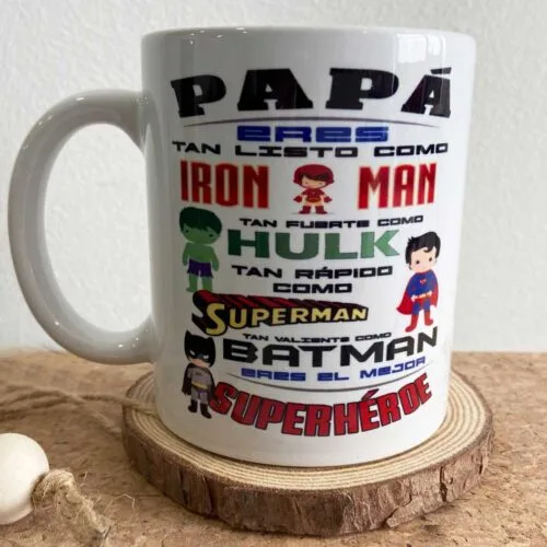 Taza Superhéroe