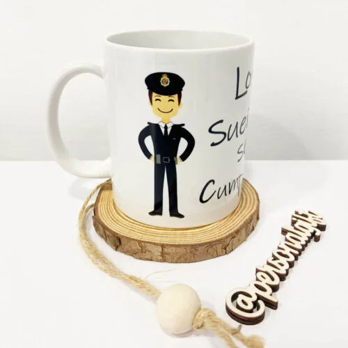 Taza Hombre Policía