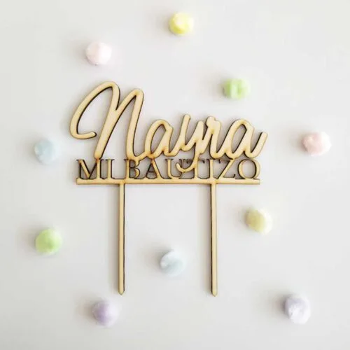 Topper Mi bautizo