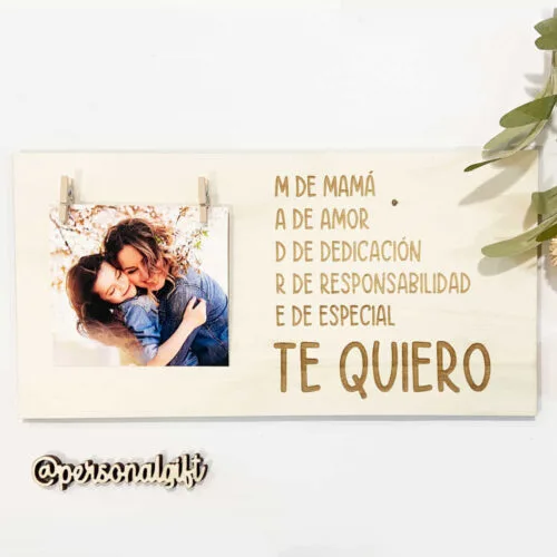 Placa Rectangular Mamá