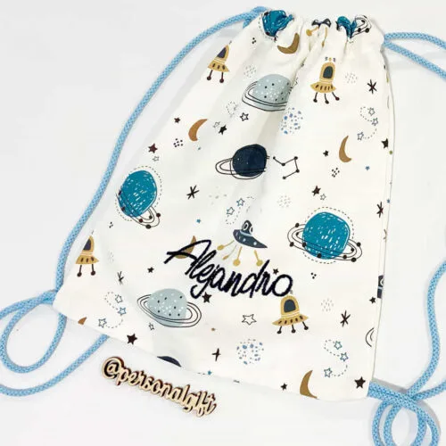 Mochila personalizada planetas