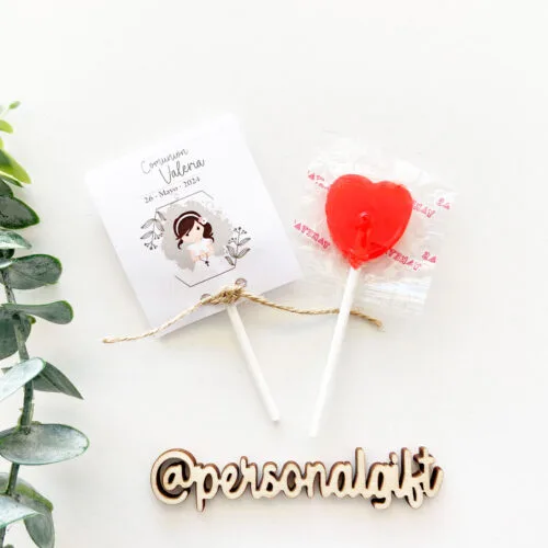 Piruleta personalizada