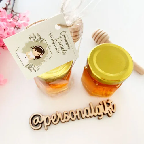 Tarro de miel personalizado
